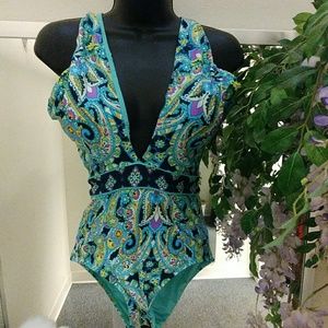 Laundry by Shelli Segal One Piece Bathing Suit